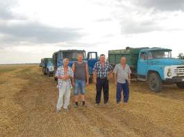 Водители (слева направо): А. Дубко, Е. Жаданов, В. Погорелов, П. Ермоленко