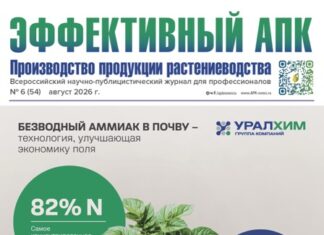 Обложка журнала «Эффективный АПК» № 6 (54), 2026 год